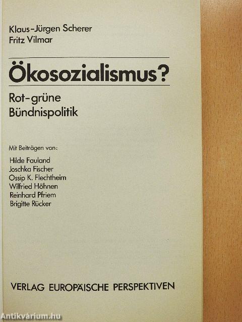 Ökosozialismus?