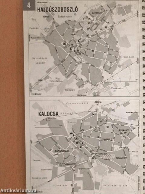 Magyarország/Budapest autóatlasz + városatlasz