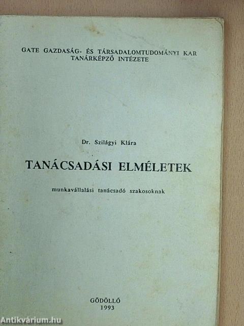 Tanácsadási elméletek