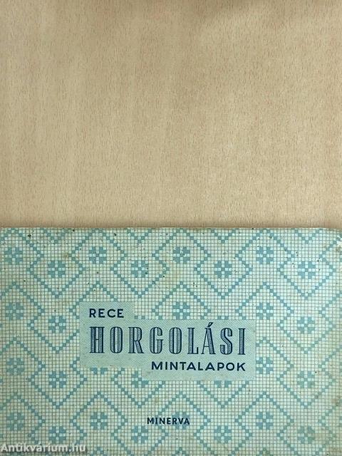 Recehorgolási mintalapok