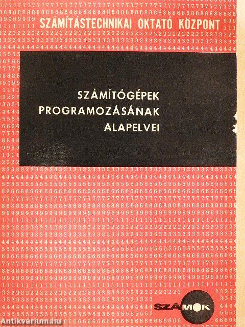 Számítógépek programozásának alapelvei