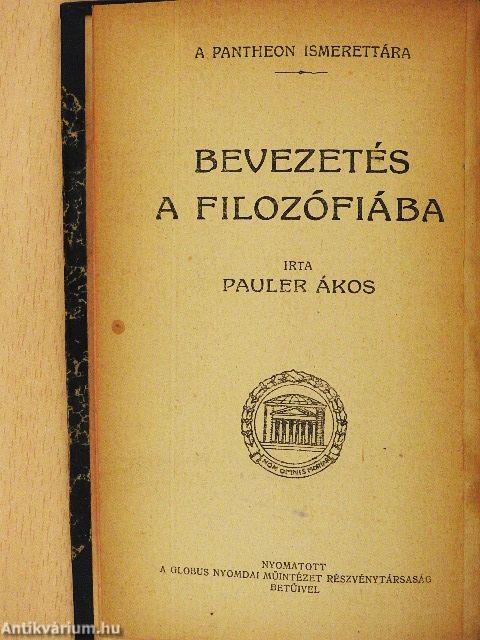 Bevezetés a filozófiába