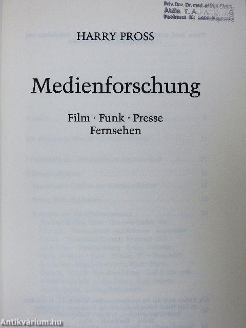 Medienforschung