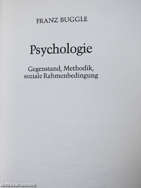 Psychologie