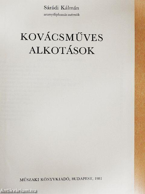 Kovácsműves alkotások