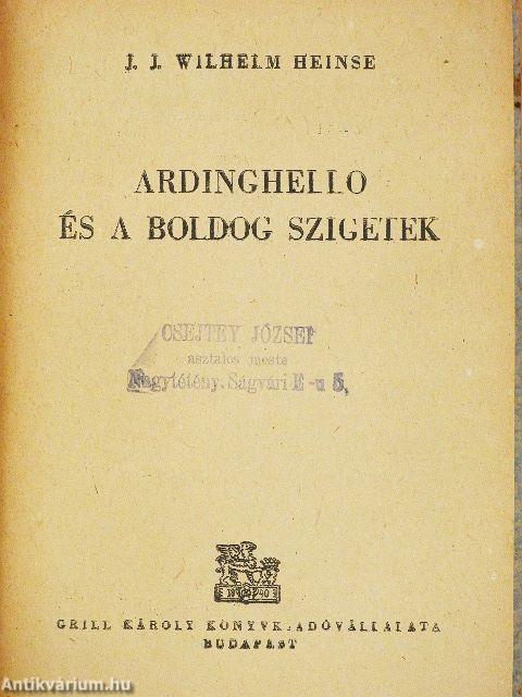Ardinghello és a boldog szigetek I-II.