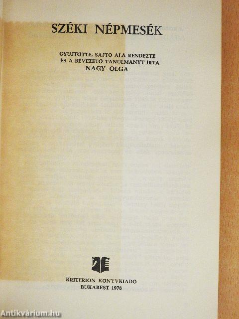 Széki népmesék