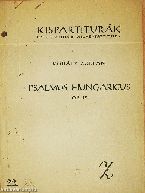 Psalmus Hungaricus op. 13