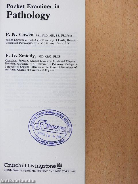 Pocket Examiner in Pathology