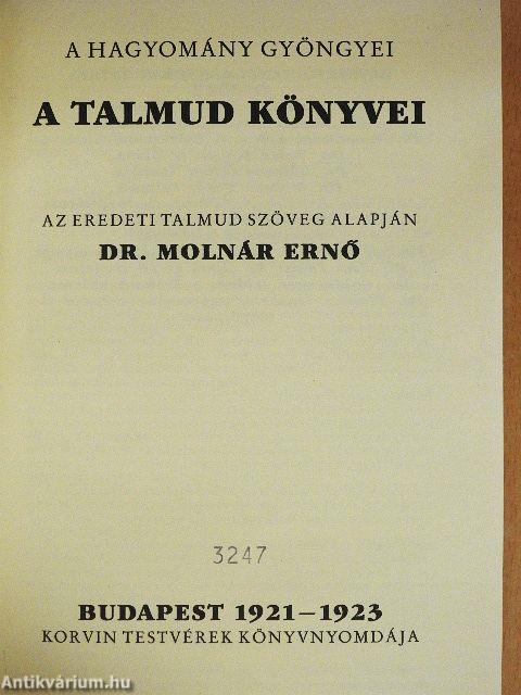 A Talmud könyvei