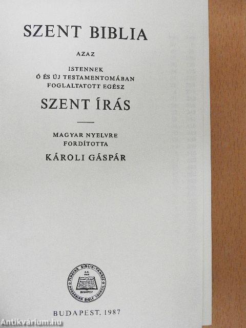 Szent Biblia