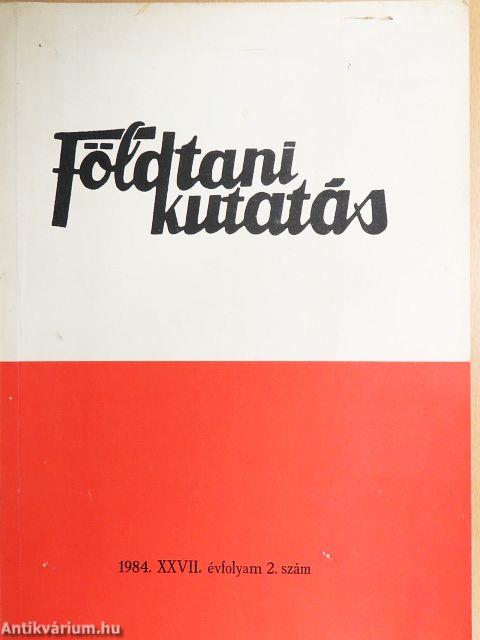 Földtani Kutatás 1984/2.