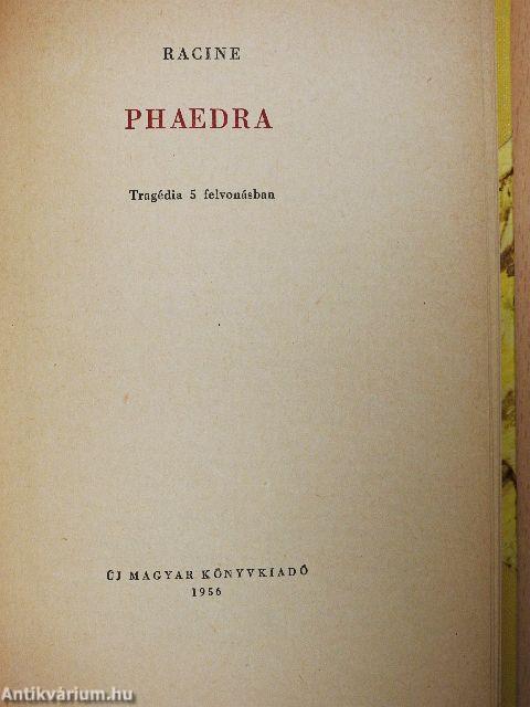 Phaedra/Juno és a páva/Éjjeli menedékhely