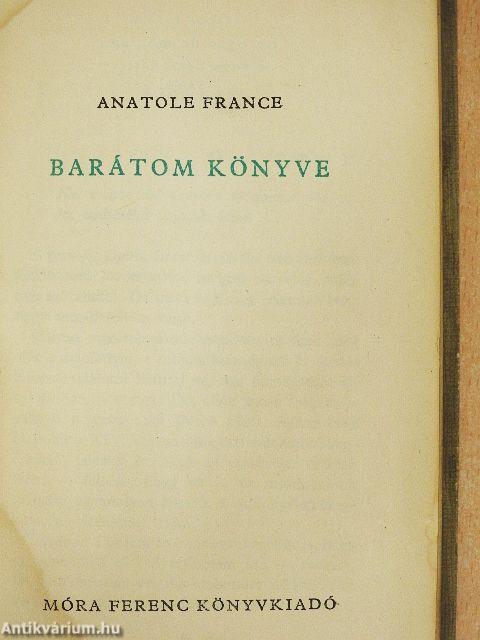 Barátom könyve