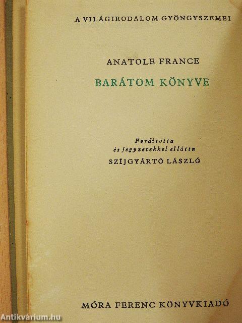 Barátom könyve