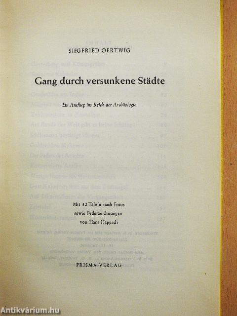 Gang durch versunkene Städte