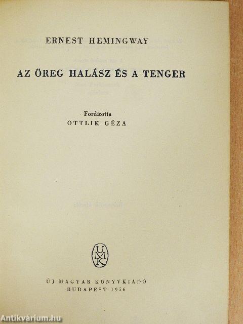 Az öreg halász és a tenger