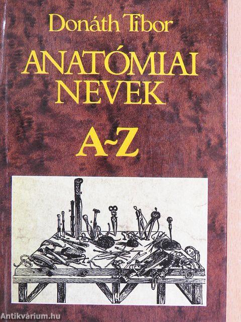 Anatómiai nevek A-Z