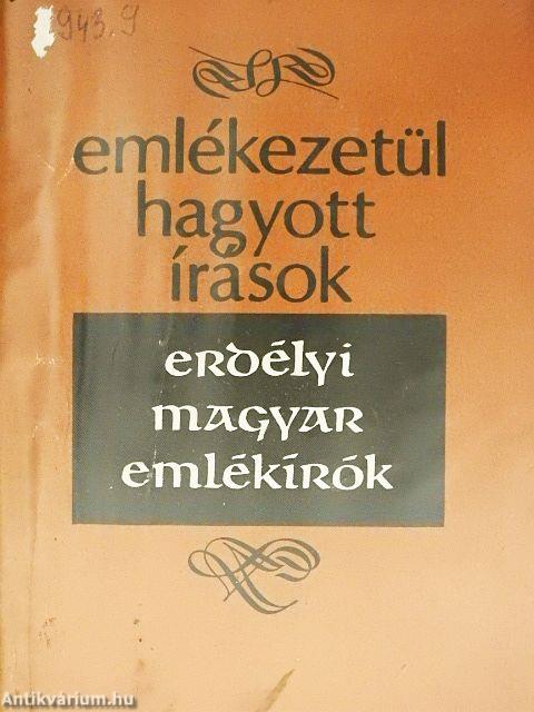 Emlékezetül hagyott írások