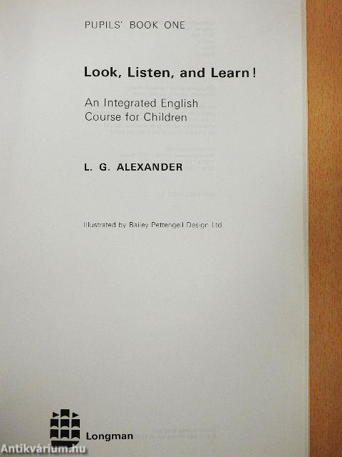 Look, Listen, and Learn! 1. - Pupils' Book