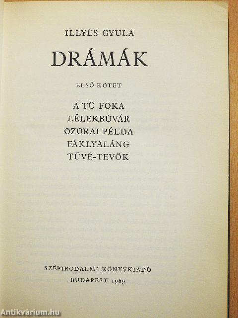 Drámák 1-2.
