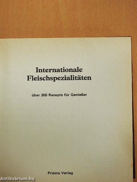 Internationale Fleischspezialitäten