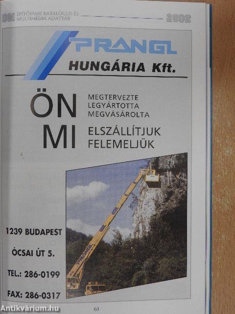 DM 2002 Építőipari katalógus & Multimédia adattár
