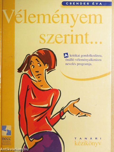 Véleményem szerint...