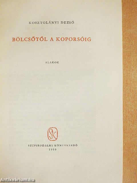 Bölcsőtől a koporsóig