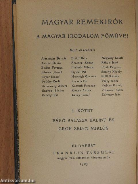 "50 kötet a Magyar Remekírók sorozatból (nem teljes sorozat)"