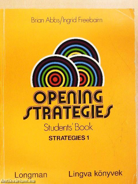 Opening Strategies - Students' Book
