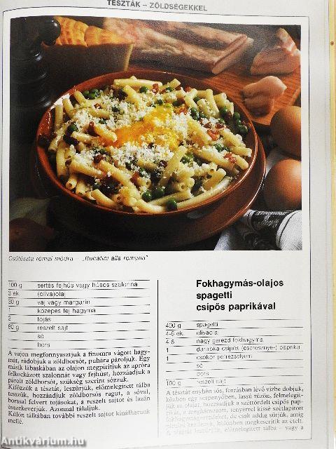 99 pizza és tészta 33 színes ételfotóval