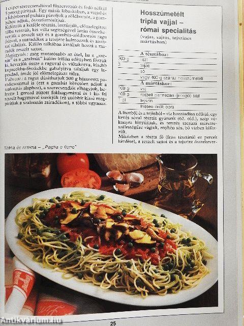 99 pizza és tészta 33 színes ételfotóval