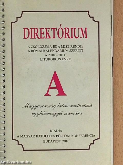 Direktórium A