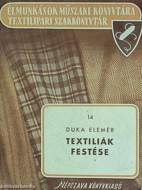 Textiliák festése