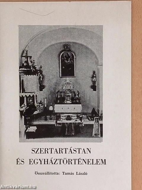 Szertartástan és egyháztörténelem