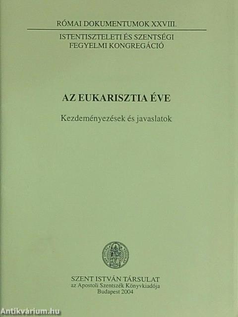 Az eukarisztia éve
