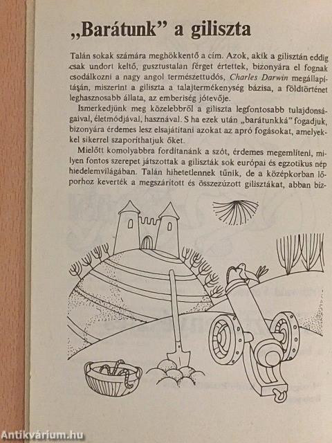 Gilisztatenyésztés a biokertben