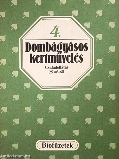 Dombágyásos kertművelés