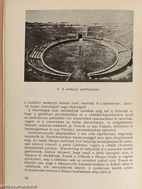 Az aquincumi amfiteátrumok