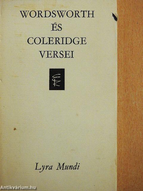 Wordsworth és Coleridge versei