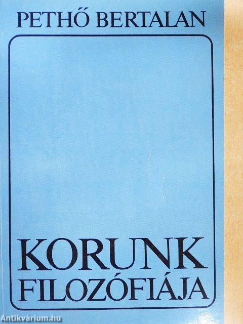 Korunk filozófiája