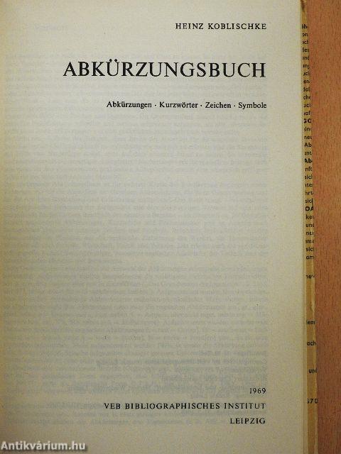 Abkürzungsbuch
