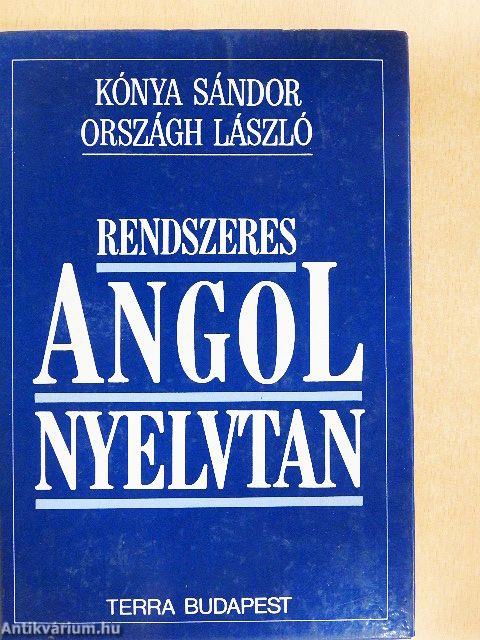 Rendszeres angol nyelvtan