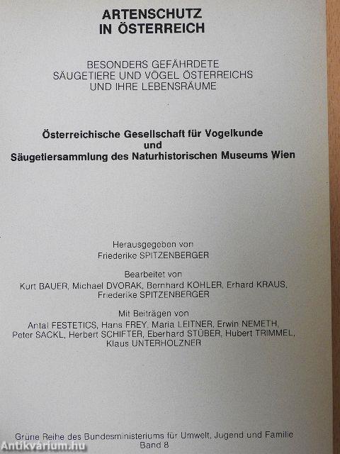 Artenschutz in Österreich