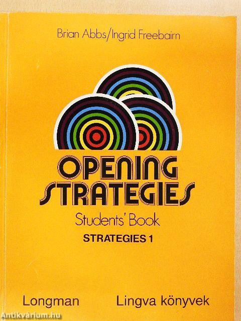 Opening Strategies - Students' Book/Workbook