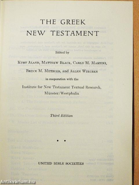 The Greek New Testament