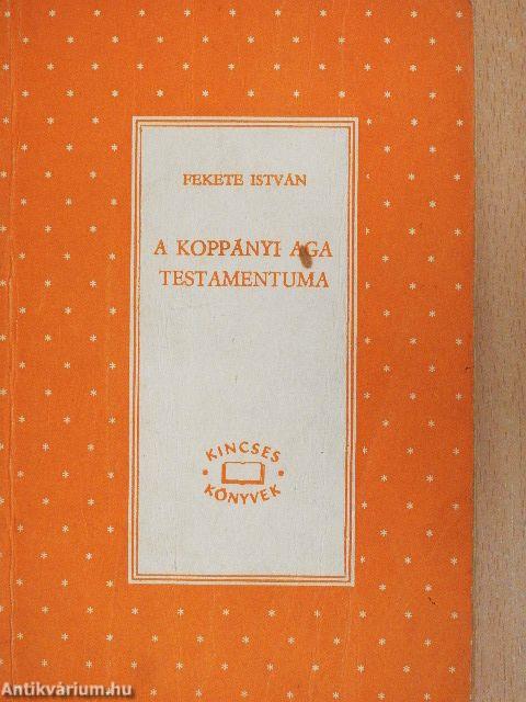 A koppányi aga testamentuma
