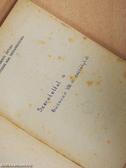 A koppányi aga testamentuma