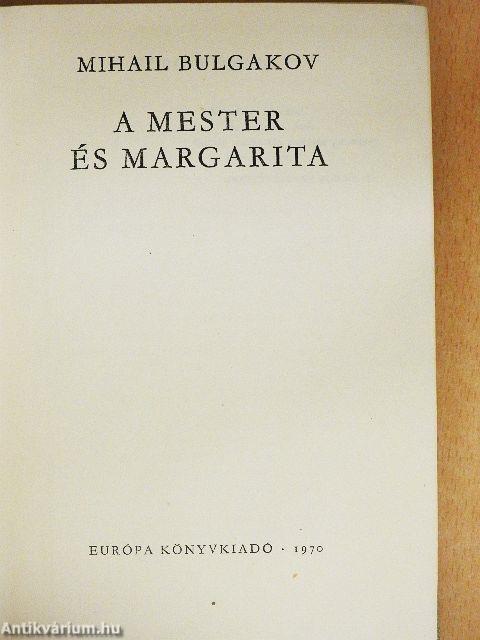 A Mester és Margarita